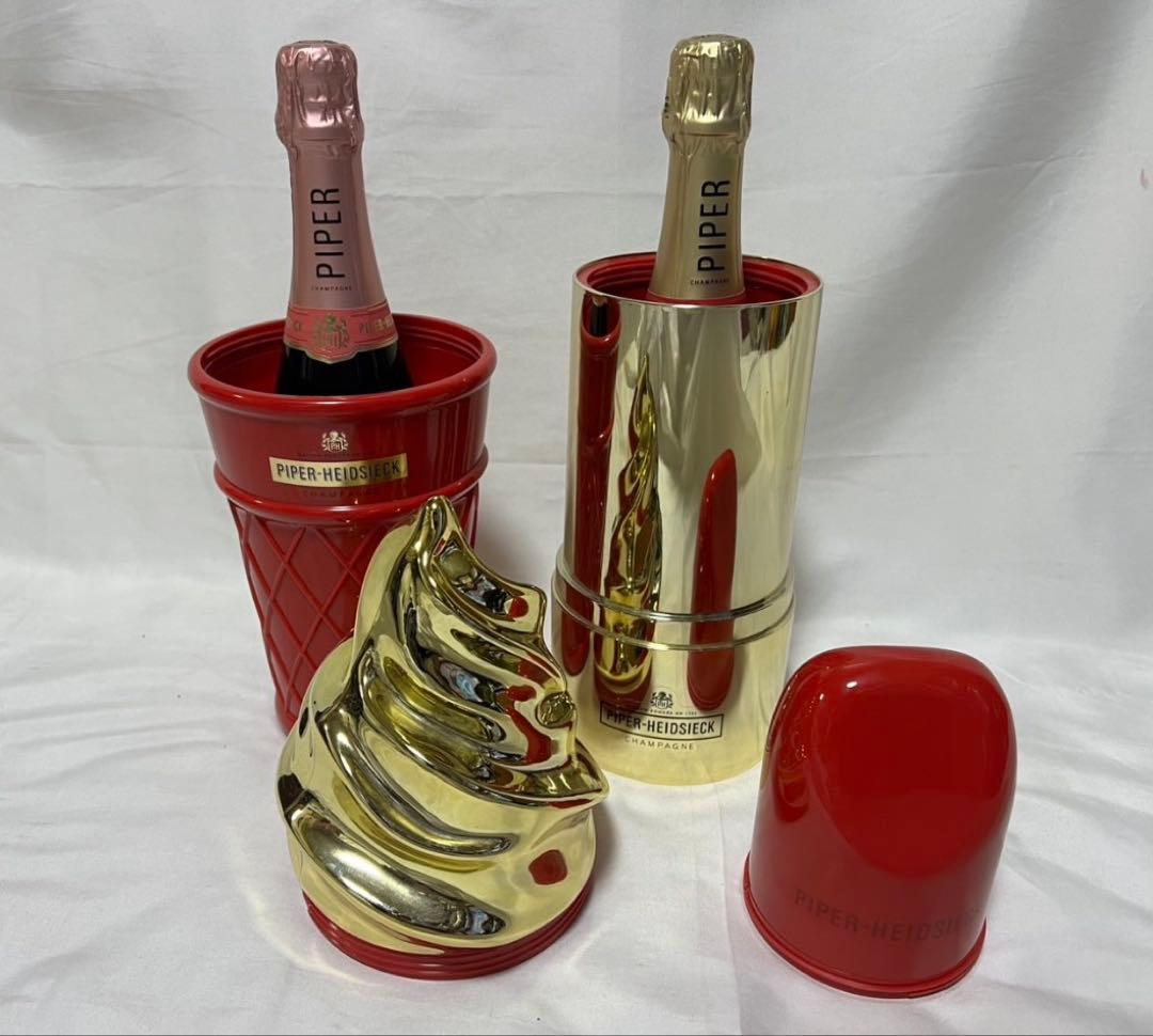 パイパー　エドシック　ブリュット　リップ型・ロゼ　ソフトクリーム型　未開封