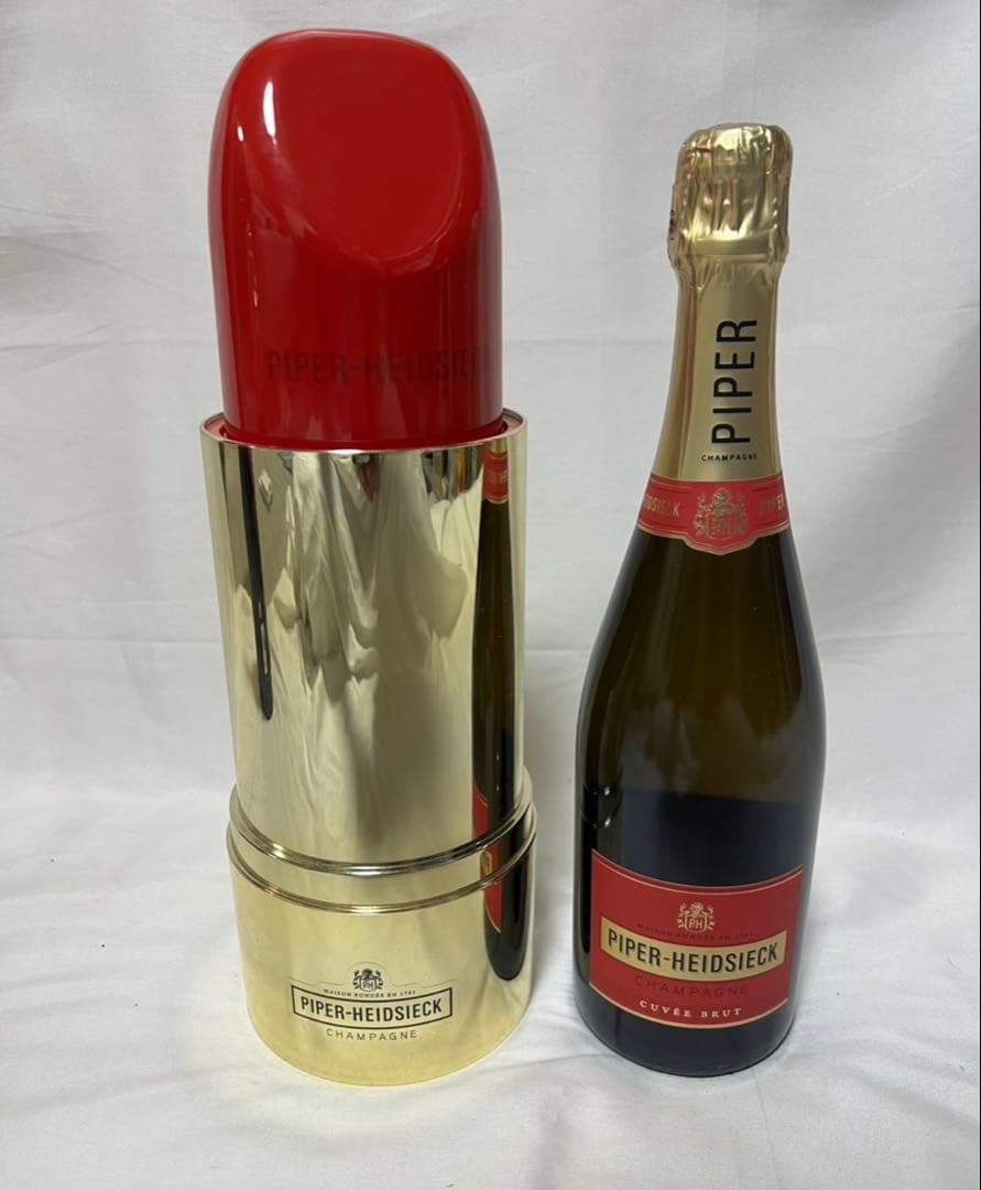 パイパー　エドシック　ブリュット　リップ型・ロゼ　ソフトクリーム型　未開封