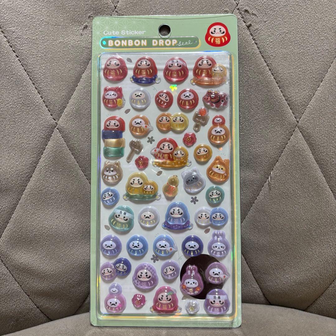【正規品】 ボンボンドロップシール 和柄 新作 6種 ボンドロ