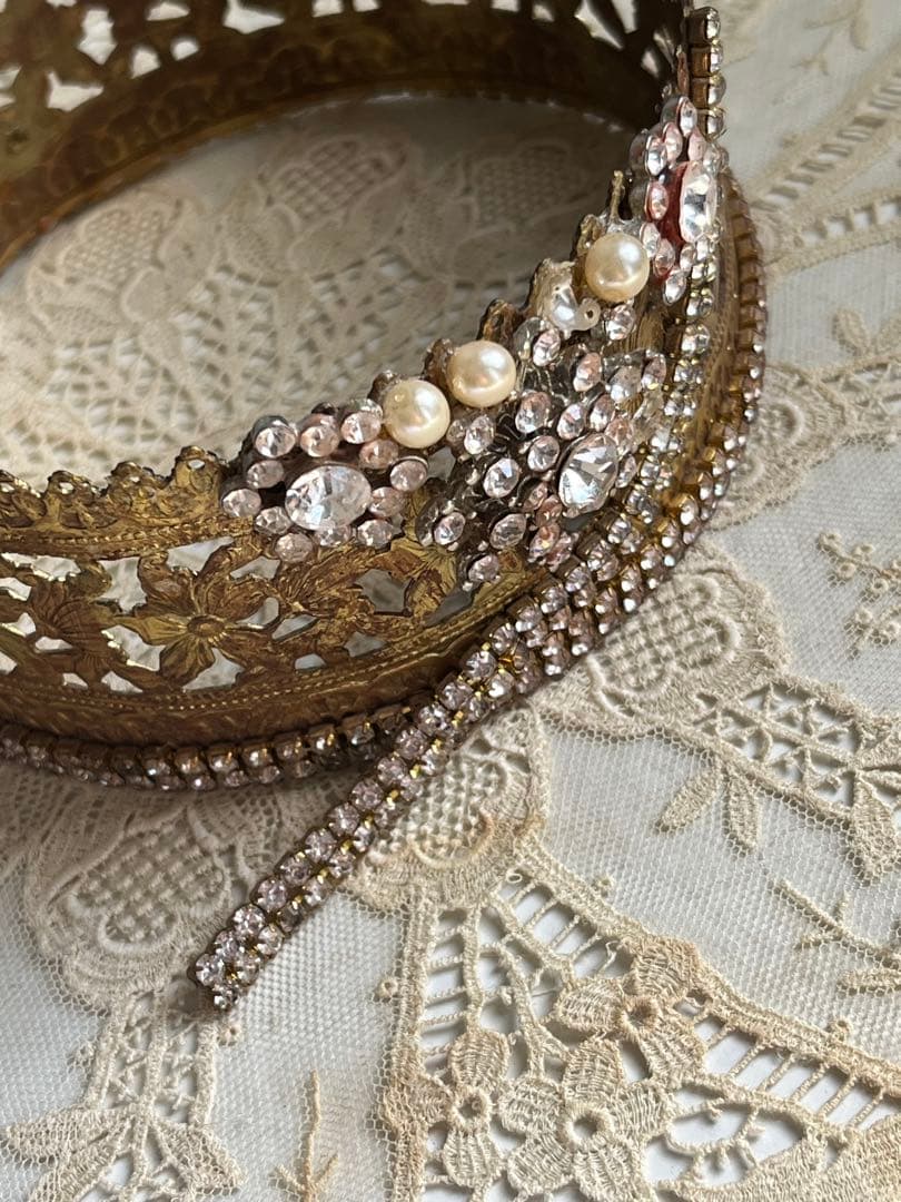 フランス製 ビンテージ アンティーク調 天使像 石膏製 室内装飾オブジェ