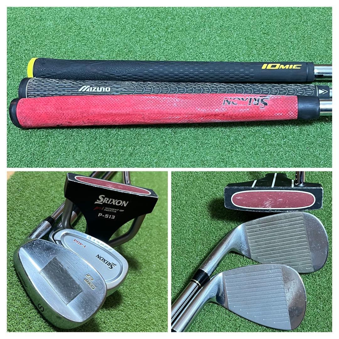 【SRIXON】ゴルフクラブ13本 フルセット キャディバッグ他 おまけ多数 男