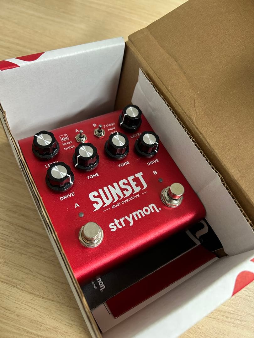 Strymon SUNSET デュアルオーバードライブ美品