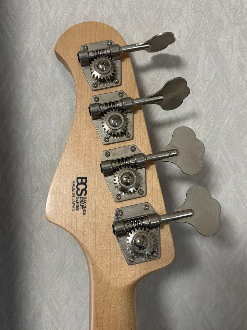 ベース Bacchus WL4-FM CUSTOM III BLK/OIL