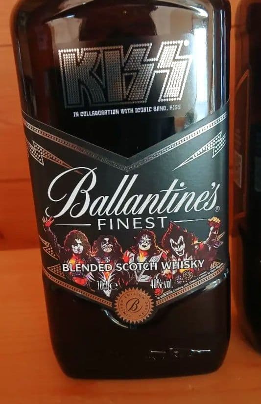 KISS Ballantine's Finest 4本セット