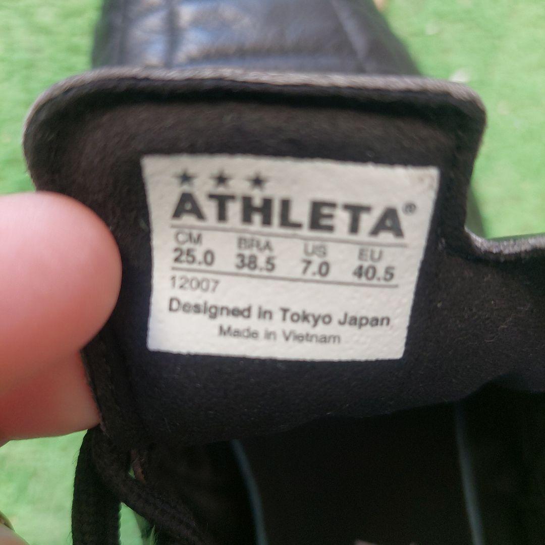 ATHLETA　ORei ブラック トレーニングシューズ