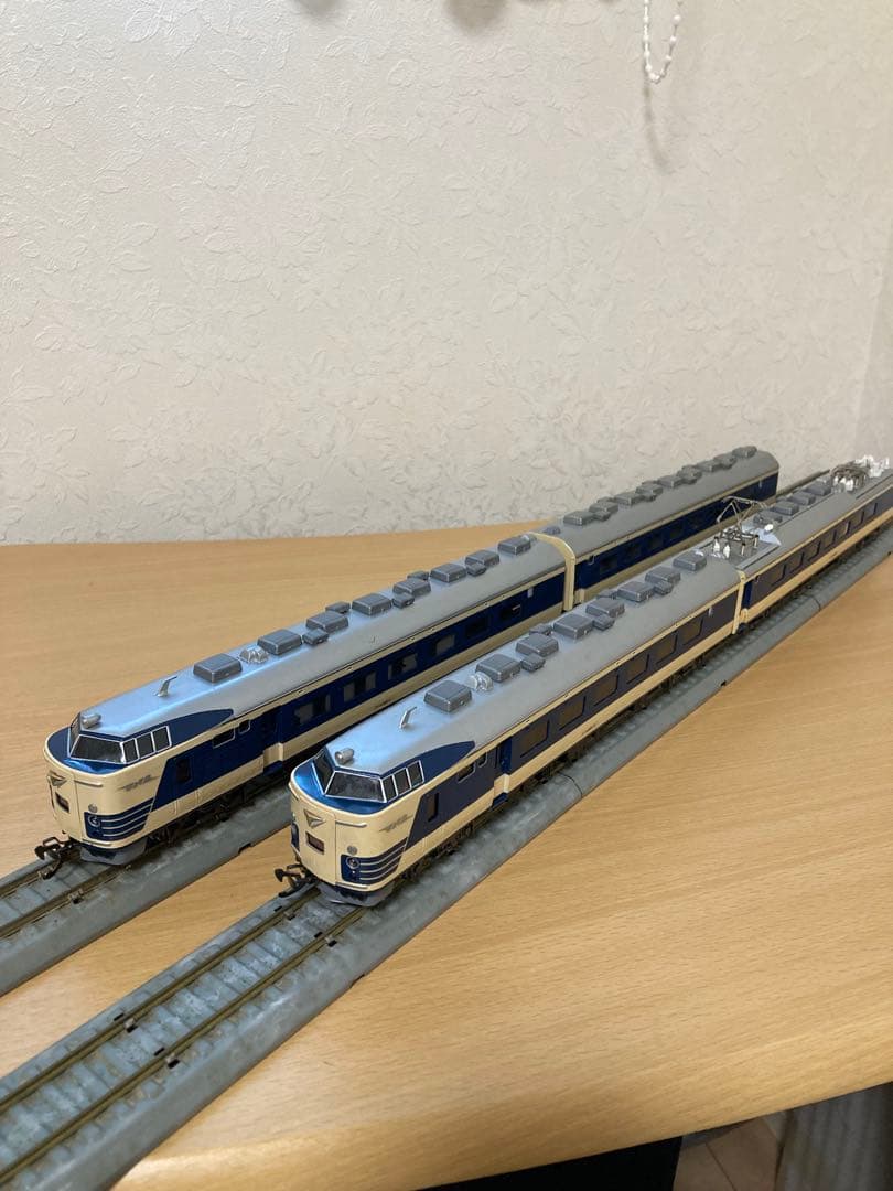 HOゲージ 鉄道模型 国鉄581系特急　4両セット