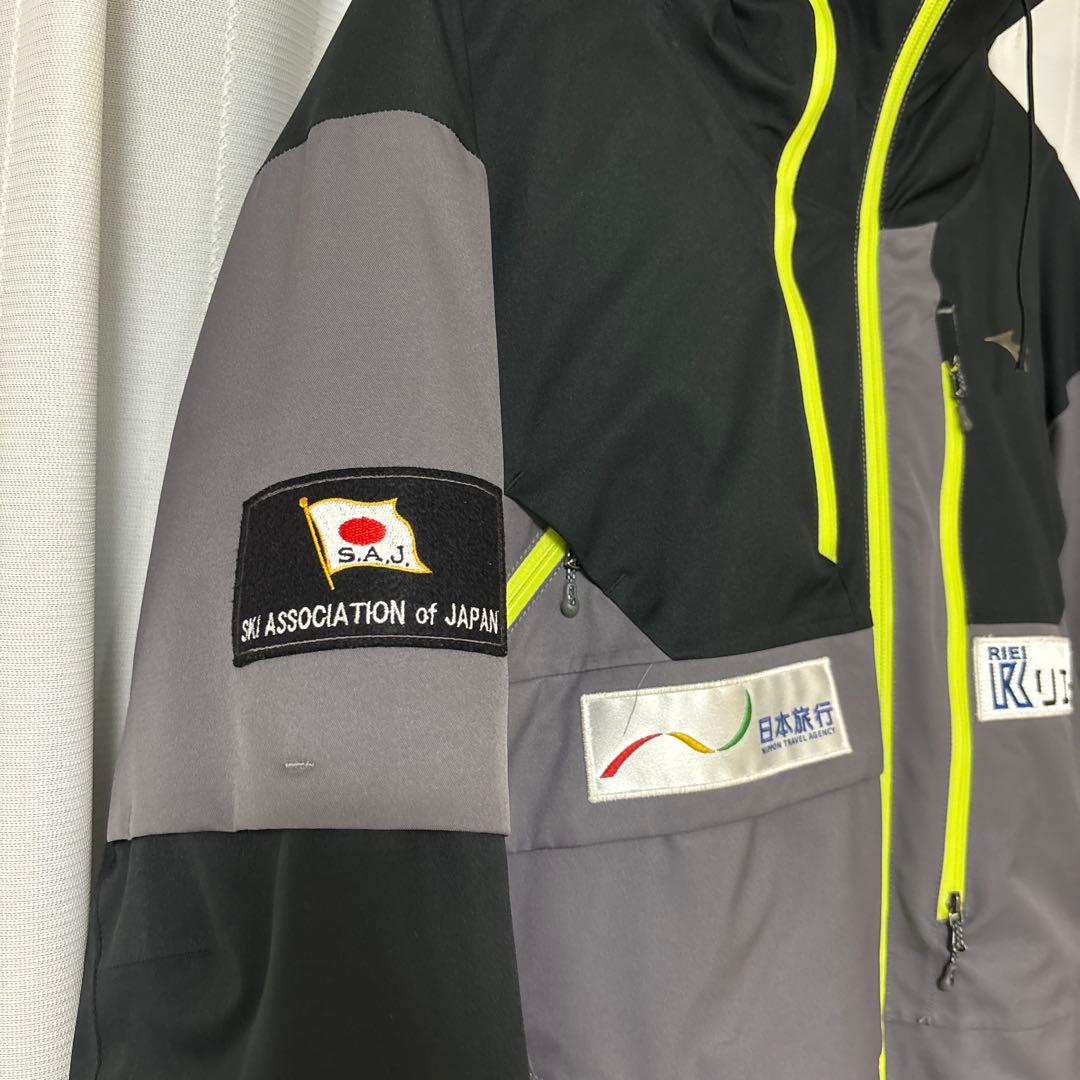 美品【MIZUNO】SAJ スキーウェア上下　 JAPAN