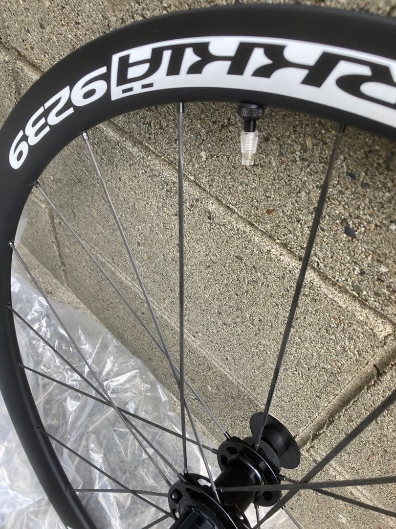 メカニコTLRカーボンDISCホイール　前後セット送料込み