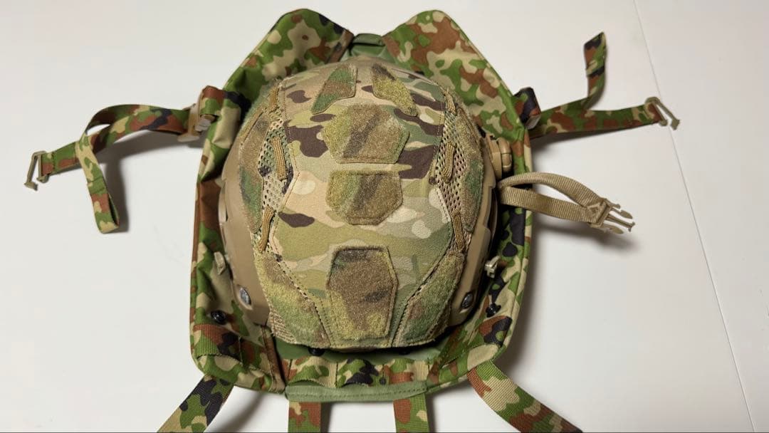 【個人制作】 バックパック用 増加パネル 陸自迷彩