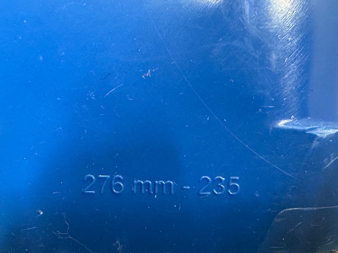 LANGE RS110 S.C. スキーブーツ 青/オレンジ