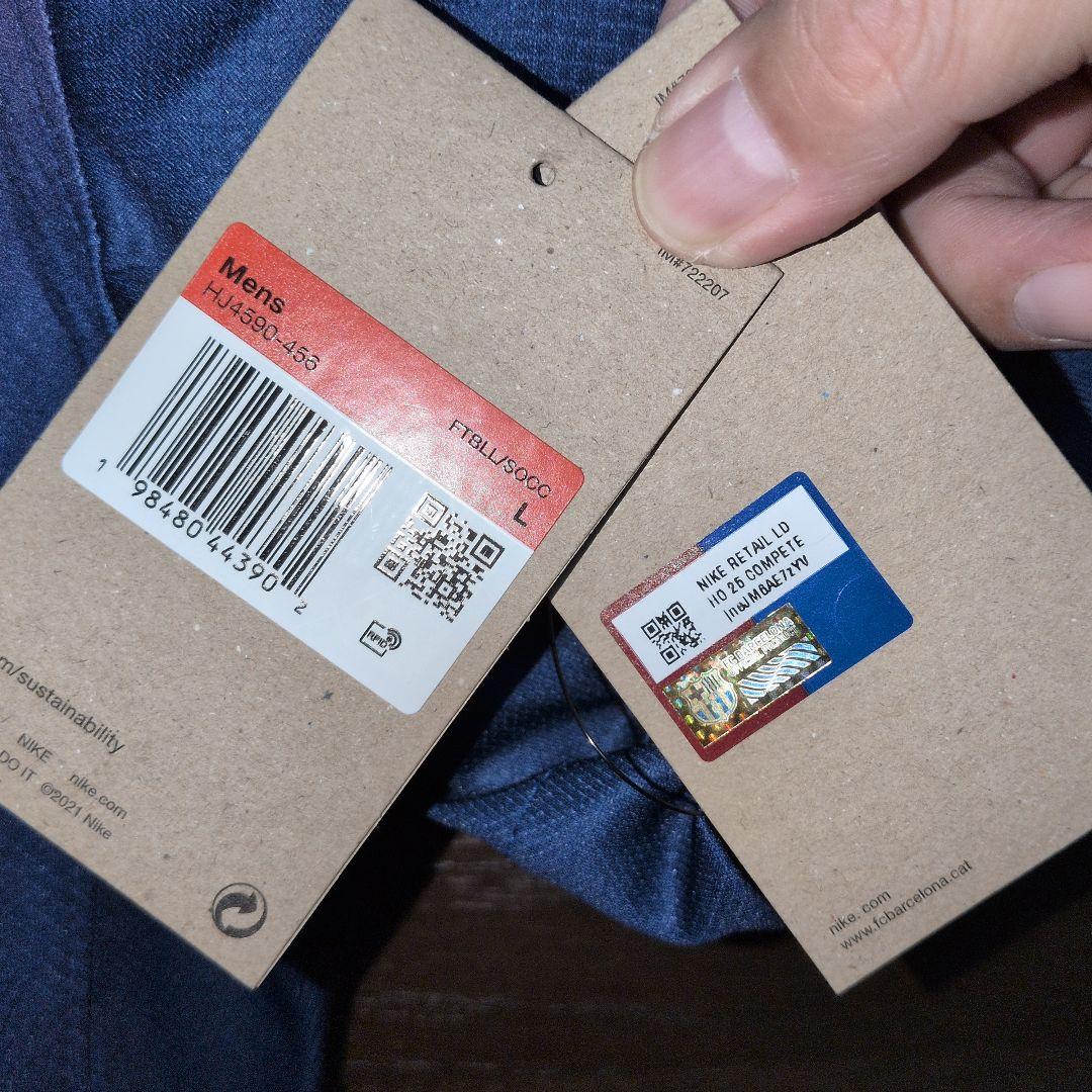 正規品【L】NIKE FCバルセロナ 25-26 ホーム 半袖 10番 ヤマル