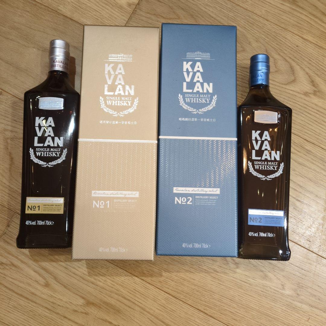 KAVALAN シングルモルトウイスキー セット No.1 No.2