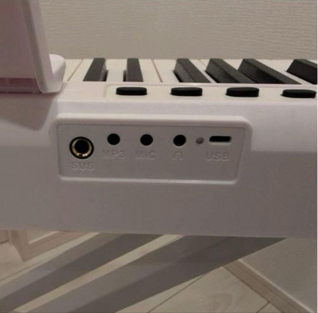 Longeye ホワイト 88鍵デジタルピアノ