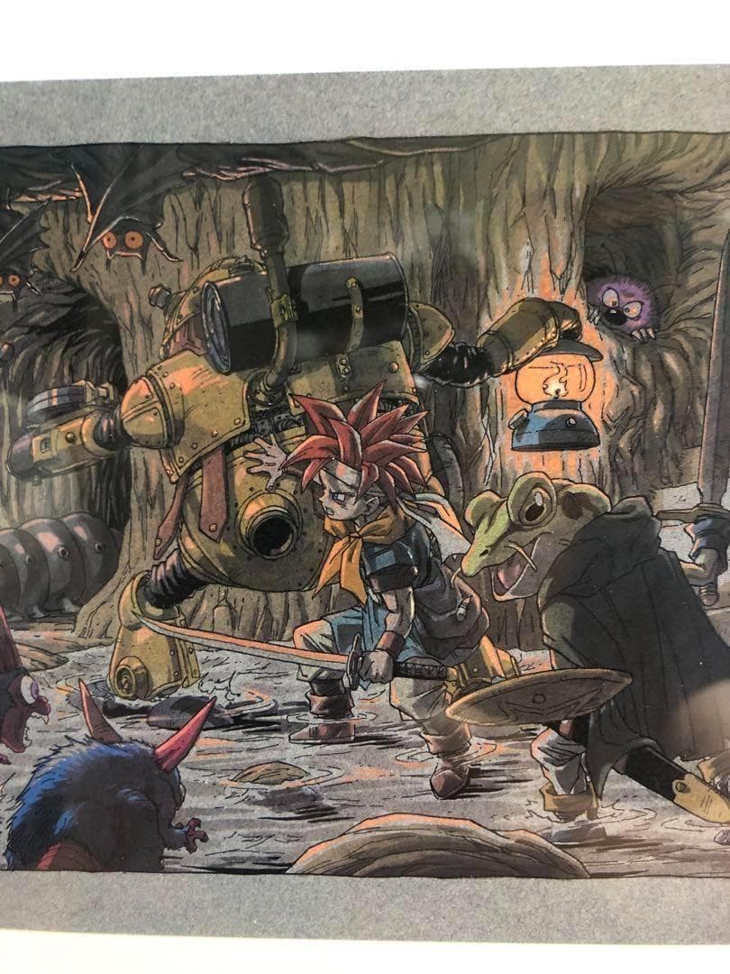クロノトリガー　Chrono Trigger イラスト　C　30cm×30cm