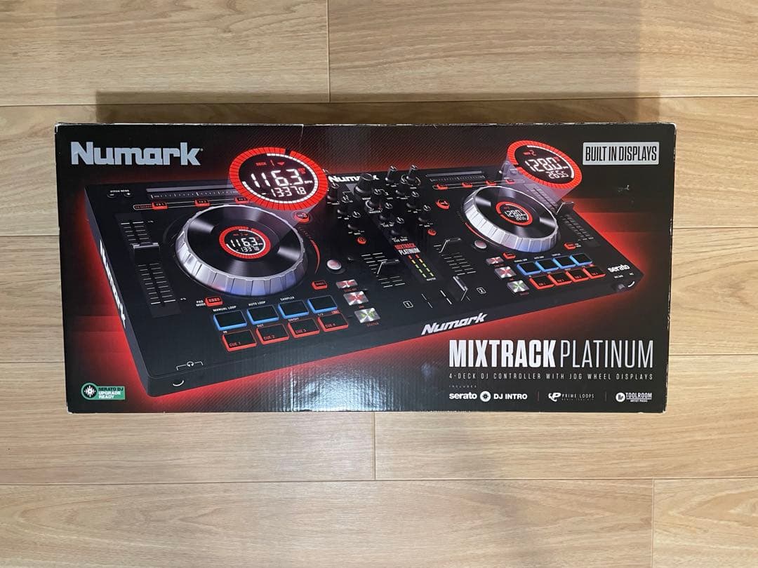 numark mixtrack platinum 通電のみ確認 ジャンク