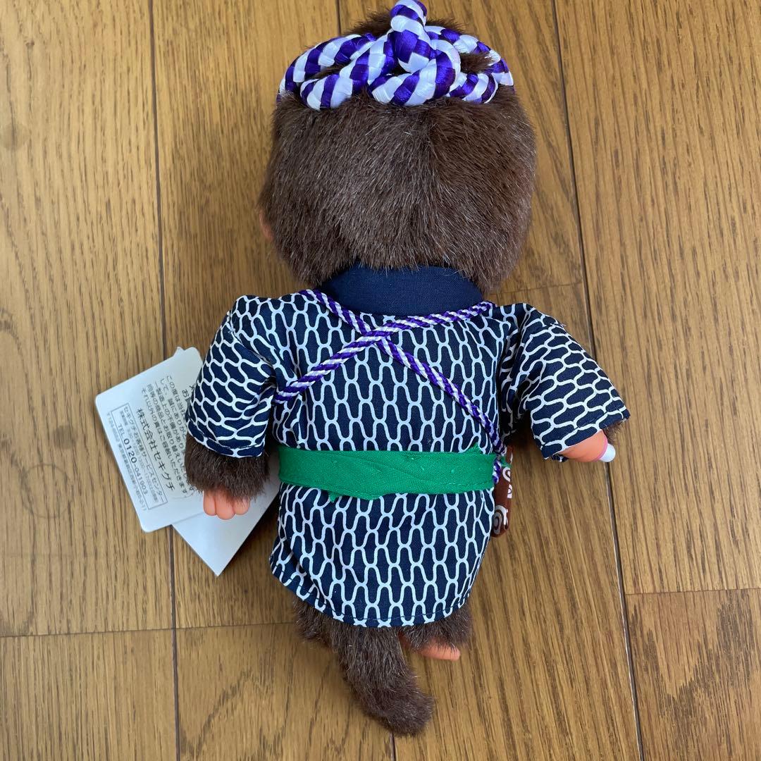 モンチッチ　浅草　三社祭　はちまき　セキグチ　ぬいぐるみ　浅草寺