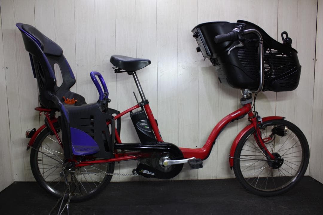 パナソニック ギュットミニ BE-ENM035R 20型 3段 8.9AH 赤色