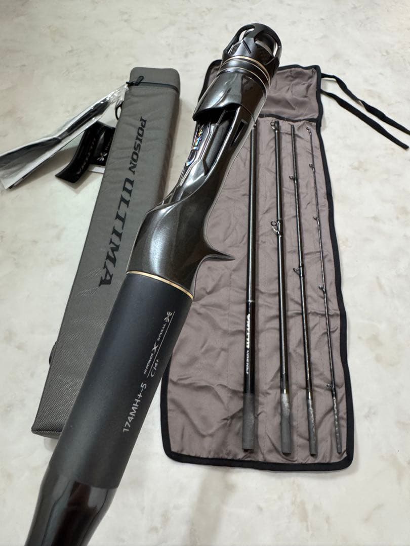 【美品】ポイズンアルティマ 174MH+-5 トルザイト ジャッカル×シマノ