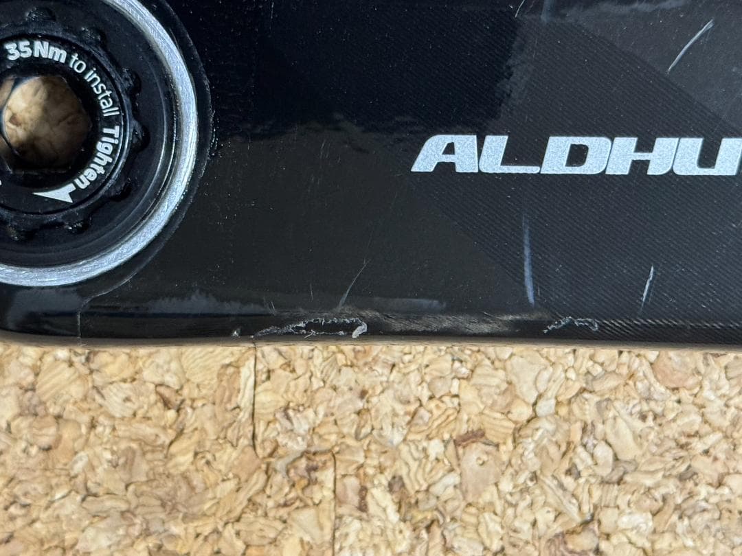 【中古】ROTOR ALDHU Carbon クランクアーム 170mm