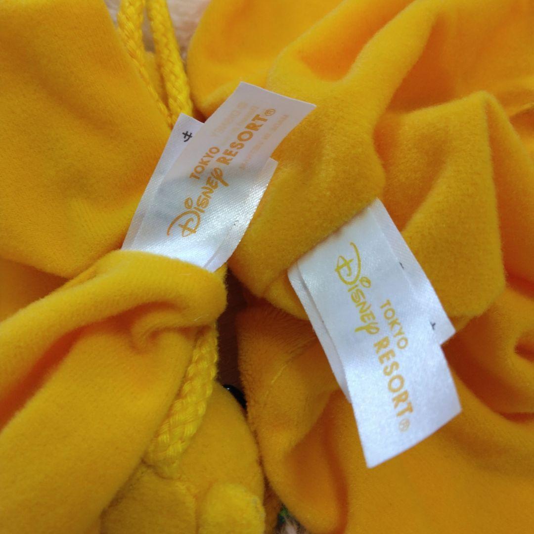 ディズニー　ファンキャップ　くまのプーさん　フード　帽子　セット　ペア　２つ