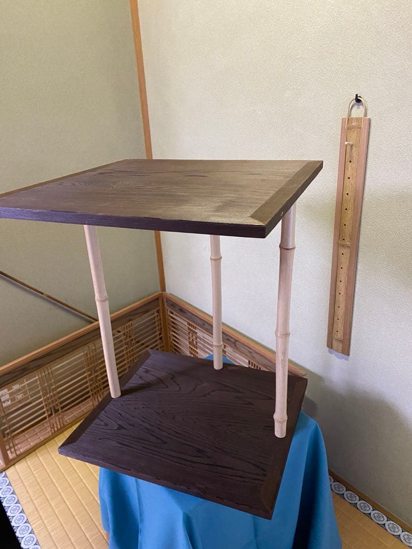 茶道具/五行棚 玄々斎好写 組立式 裏千家