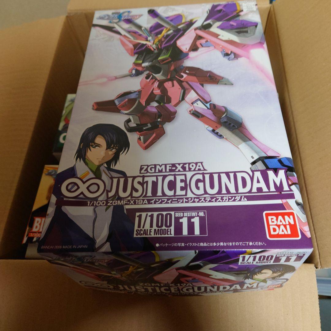 【４品セット】ガンプラ　ガンダムSEED DESTINY 1/100　まとめ売り