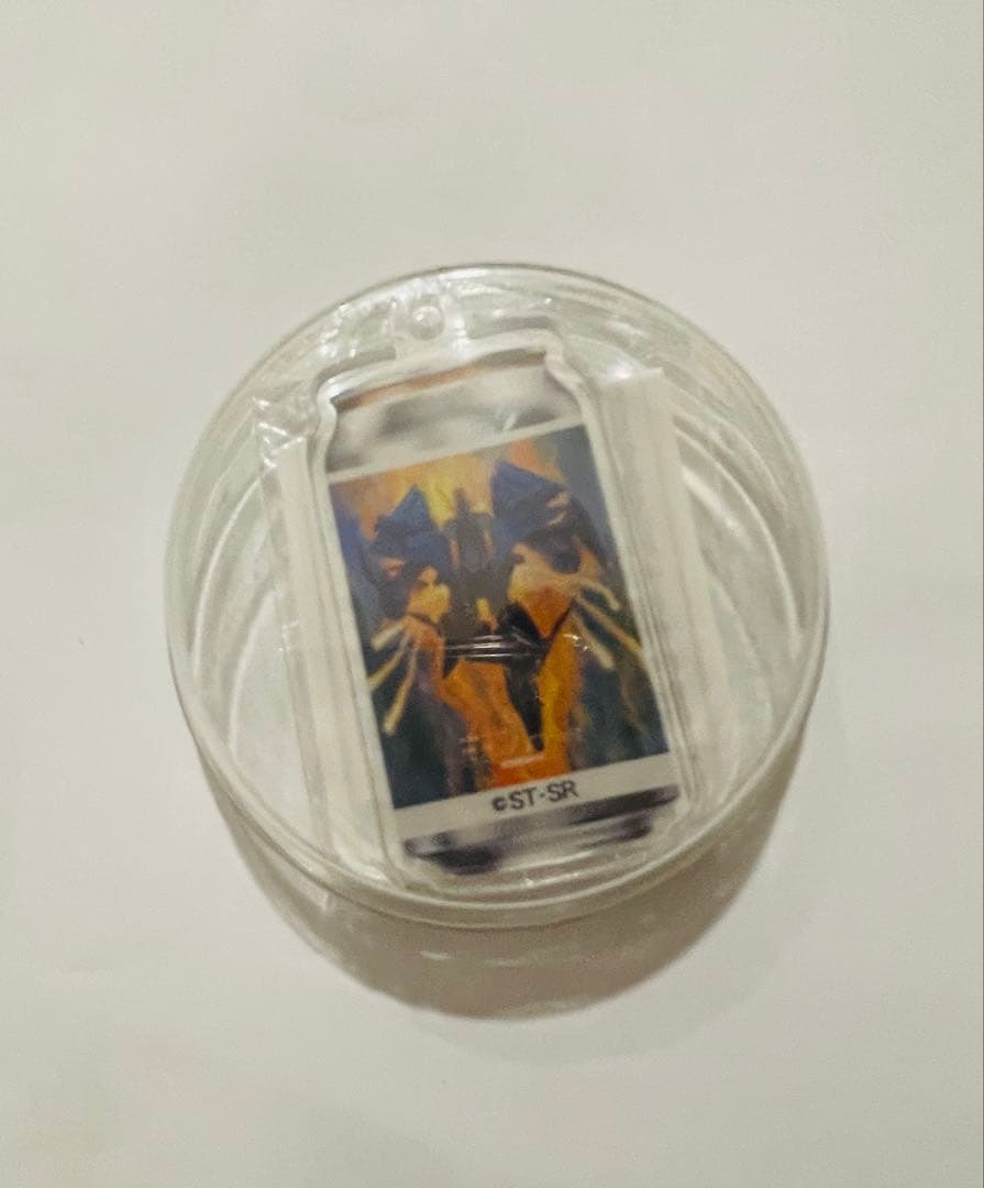 閃光のハサウェイ　ステッカー全7種コンプとアクリルキーホルダーセット　サントリー