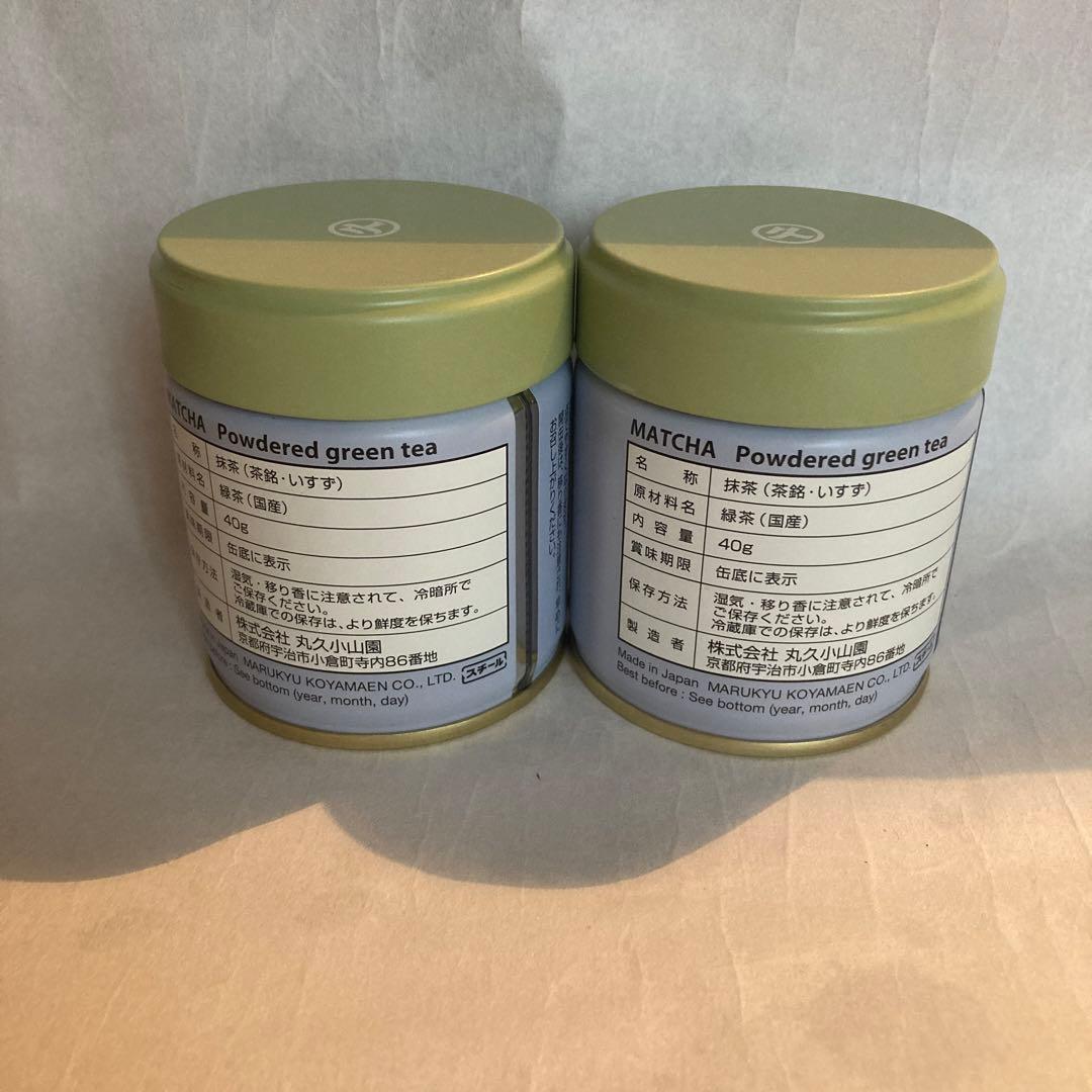 【丸久小山園】抹茶 五十鈴 缶40×2