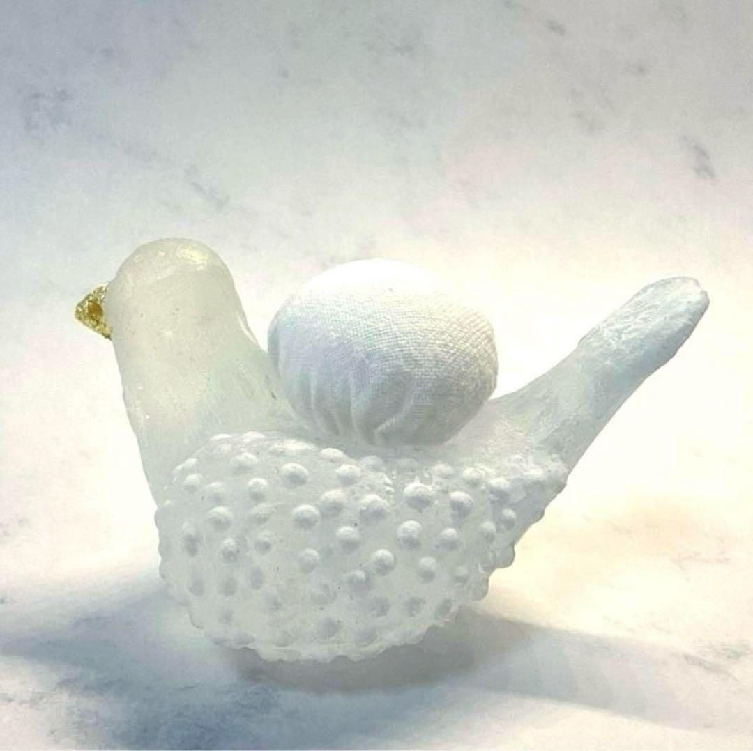 安達知江 鳥 ガラス オブジェ