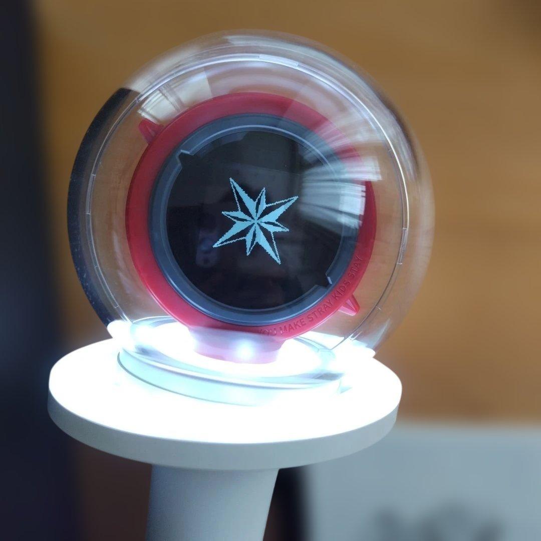 stray kids 公式 ペンライトうちわケース アクスタケースセット