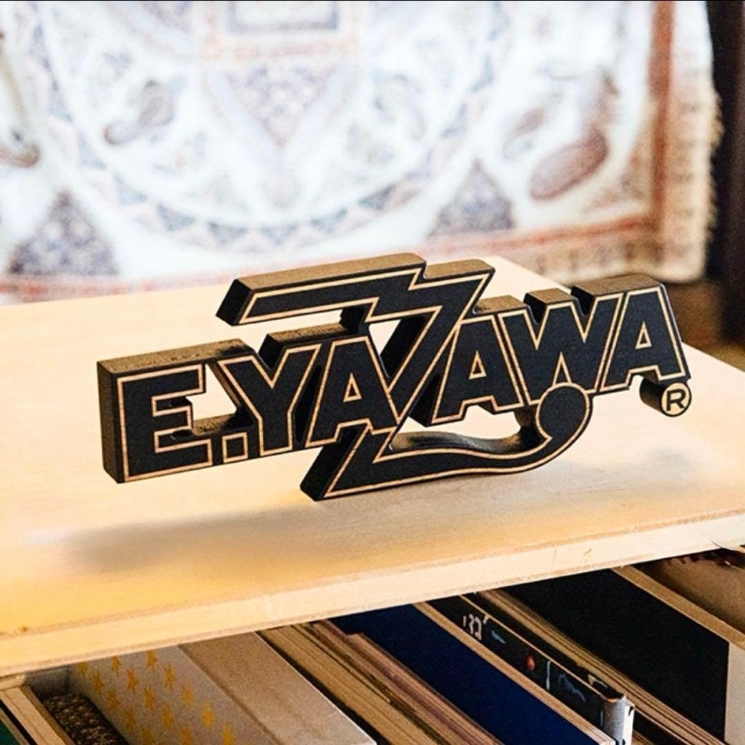 矢沢永吉★E.YAZAWA★ 壁掛けオブジェ(ロゴ) 箱入り未開封