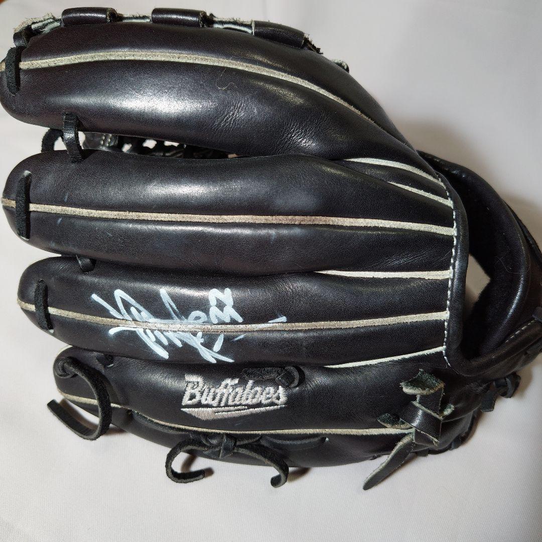 近鉄バファローズ　前田忠節選手　実使用グラブ　グローブ　プロ支給品