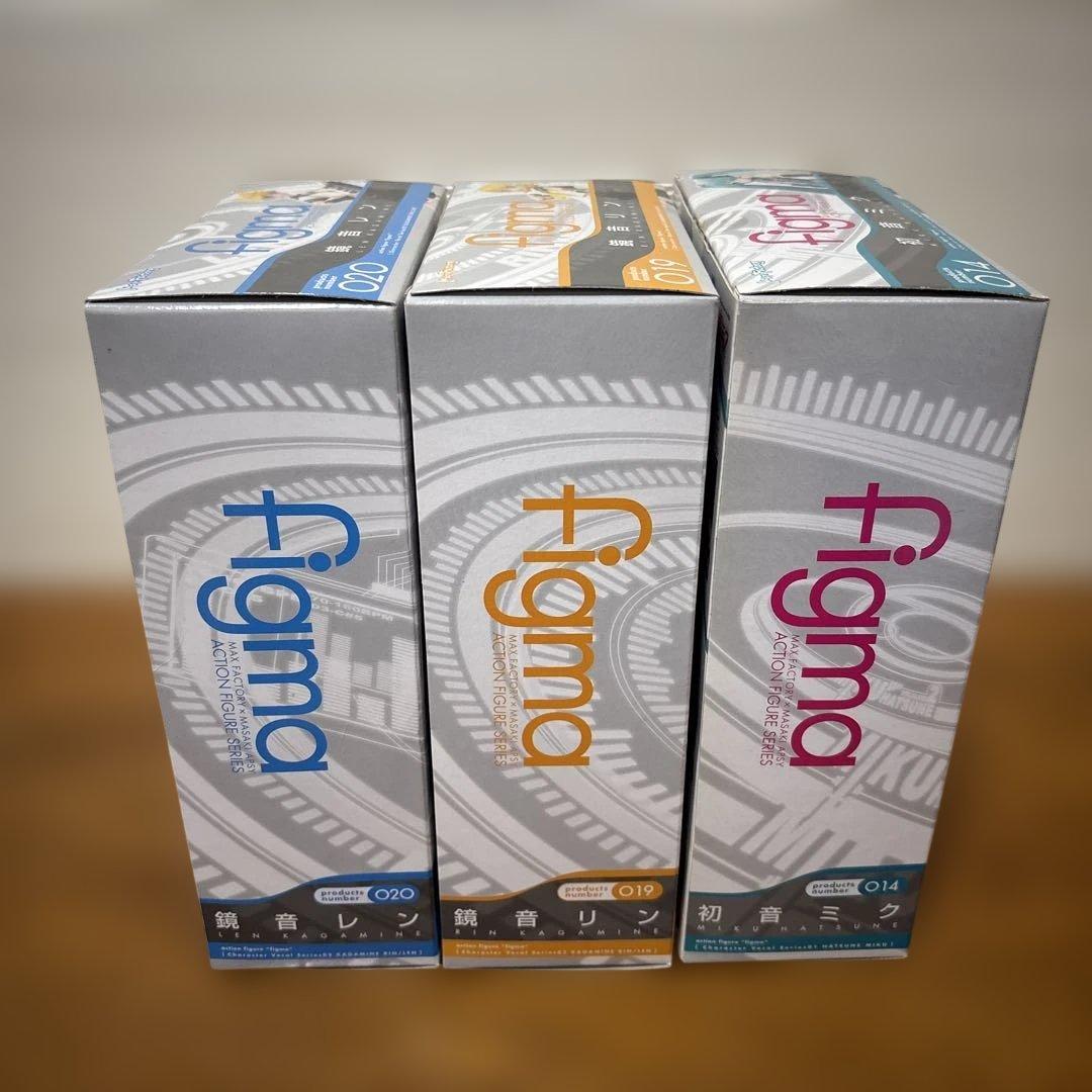 figma 初音ミク 鏡音リン 鏡音レン 3体セット