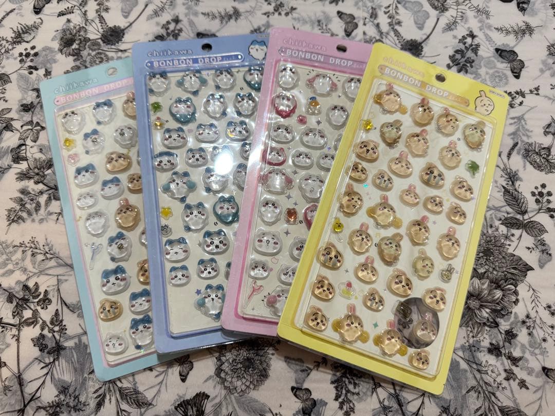 ちいかわ ボンボンドロップシール 3Dシール 80セット