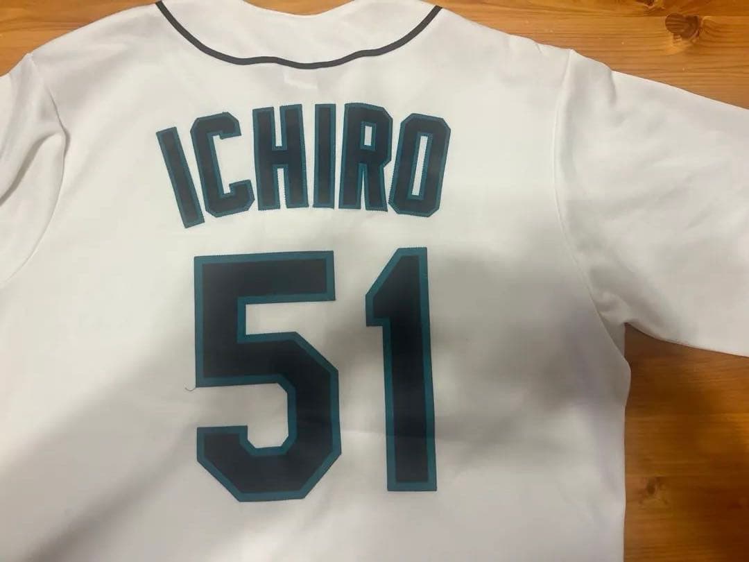 イチロー マリナーズ ユニホーム M サイズ ダグ・フィスター直筆サイン入り