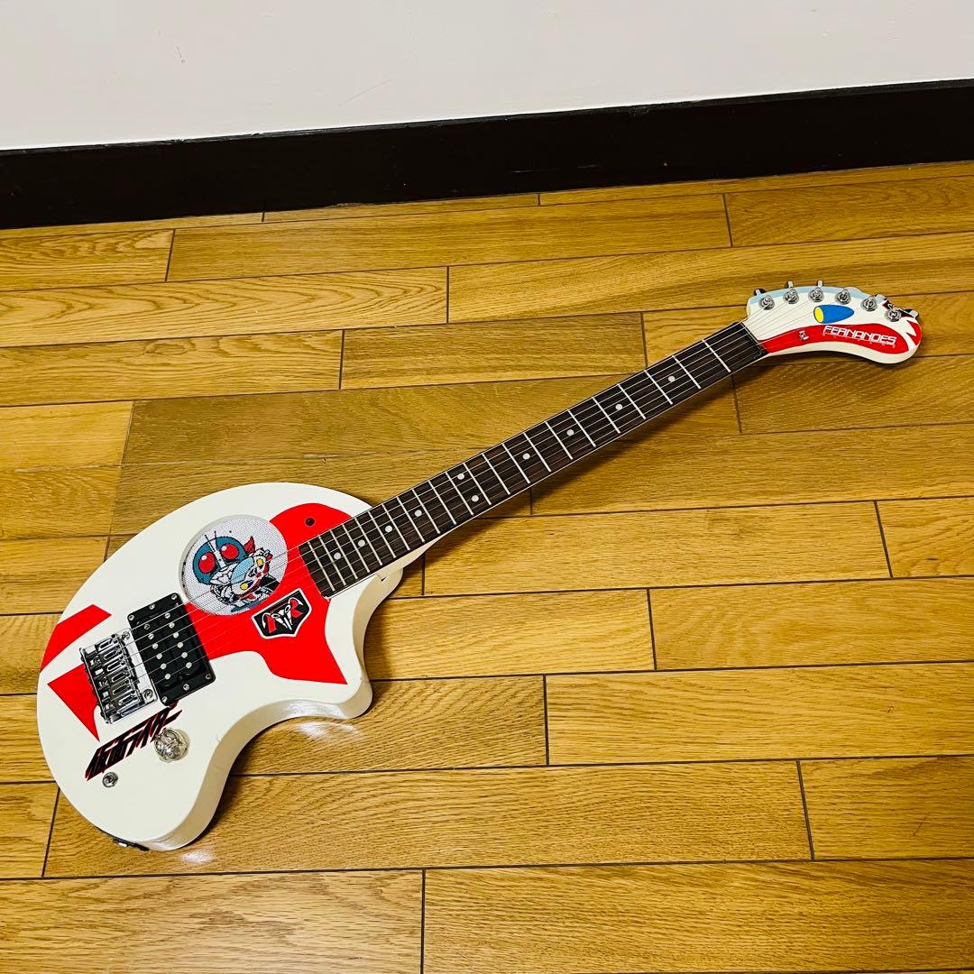 【希少限定品】　FERNANDES ZO-3 仮面ライダー ギター 送料込み
