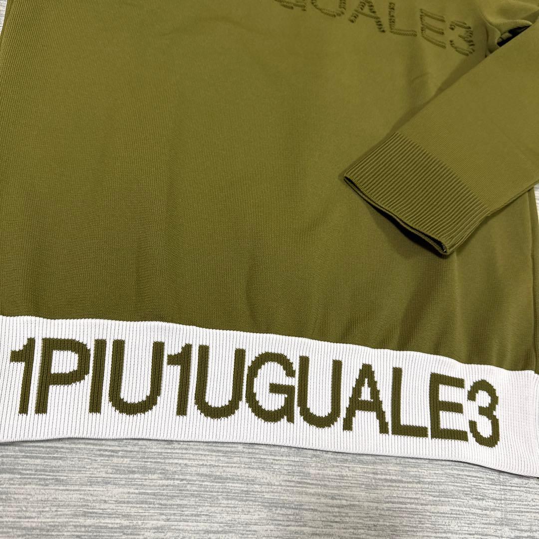 1piu1uguale3 GOLFウノピゥウノウグァーレト　ハーフジップニット