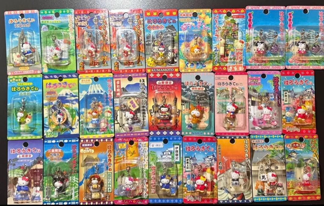 はろうきてぃ　Hello kittyご当地キティストラップサンリオまとめて　大量