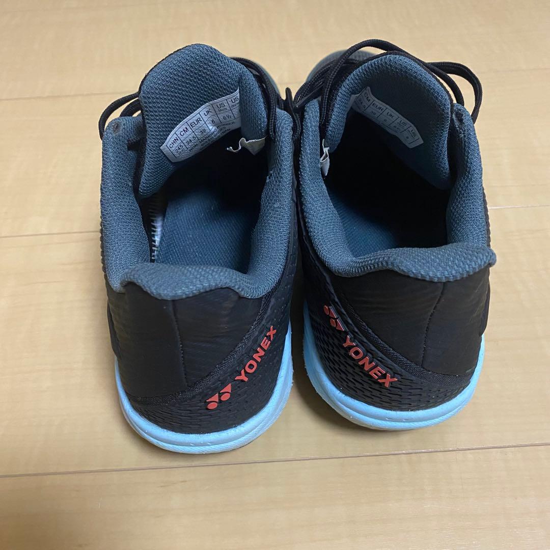 YONEX テニスシューズ【24.5cm】パワークッション アドアクセルワイド
