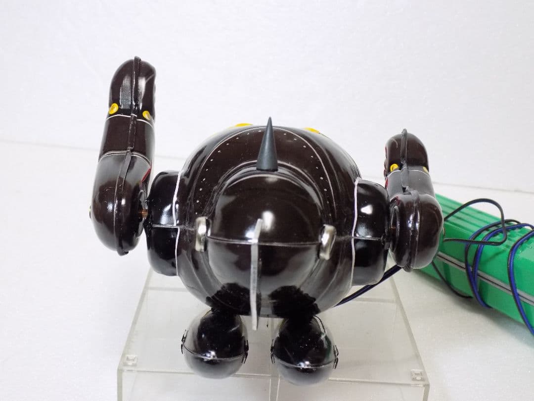 ビリケン　ブリキ　電動リモコン　鉄人28号　焦茶　動作品