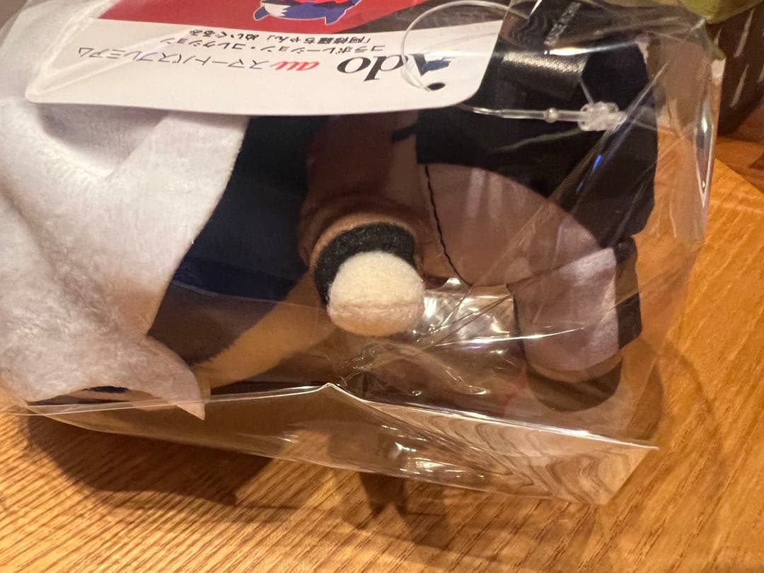 とと　Ado au スマートパス　阿修羅ちゃん ぬいぐるみ アドガール