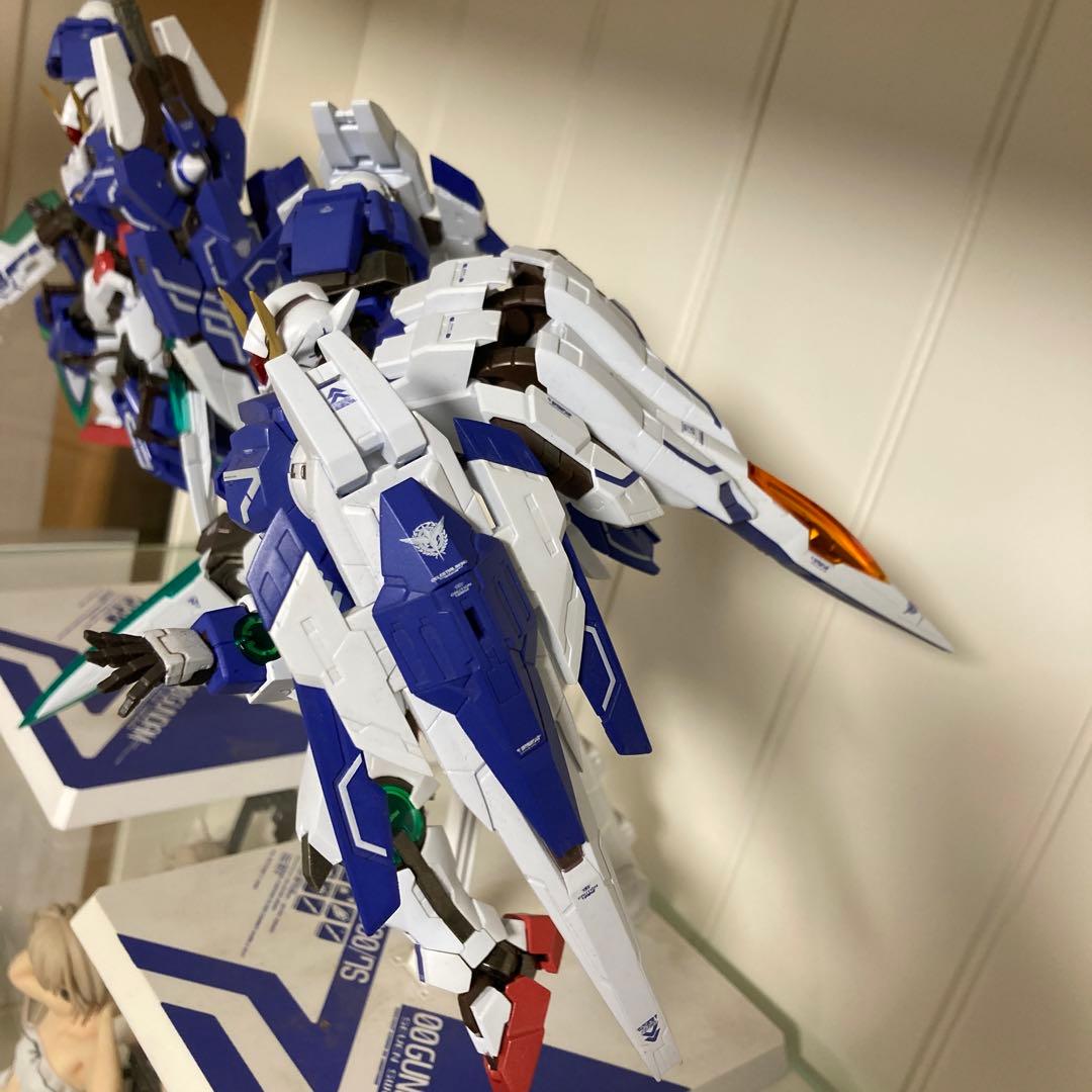 l Build ダブルオーライザー セブンソード メタルビルド 2体