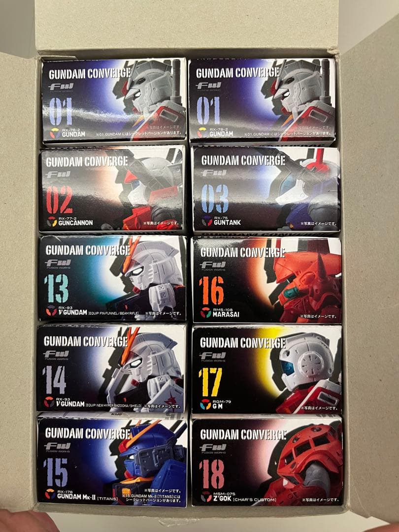 【希少】ガンダムコンバージ　旧シリーズ　バラ売り不可