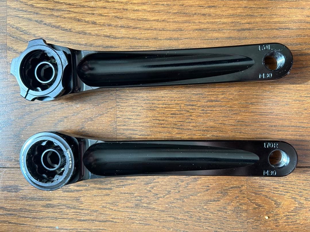 White Industries クランクセット 170mm G30 ブラック