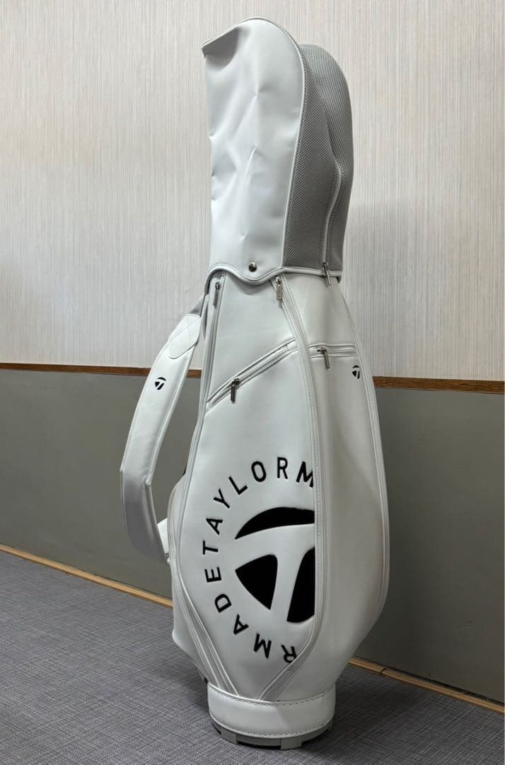 TaylorMade キャディバッグ ホワイト テーラーメイド ゴルフバッグ
