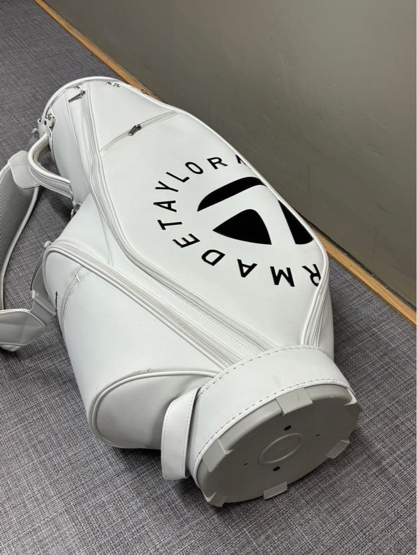 TaylorMade キャディバッグ ホワイト テーラーメイド ゴルフバッグ