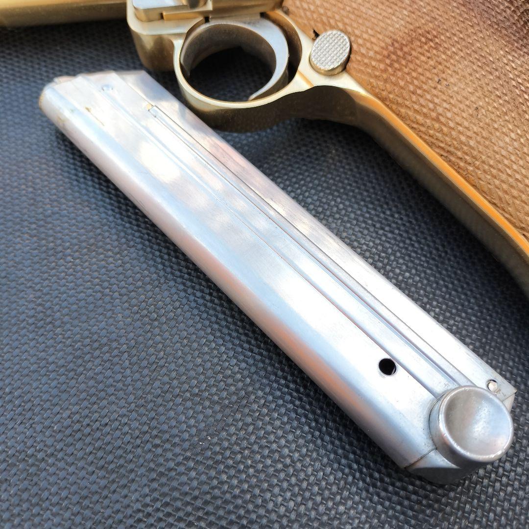 マルシン ルガーＰ08 8インチ 金属モデルガン 22KGP SMG