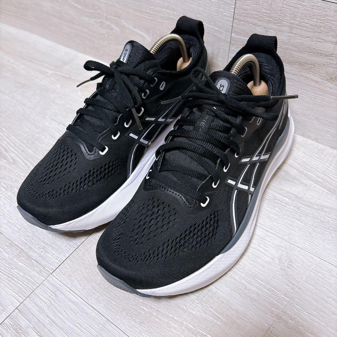 ⭐美品⭐アシックス asics ゲルカヤノ31 ランニングシューズ 25.5 黒