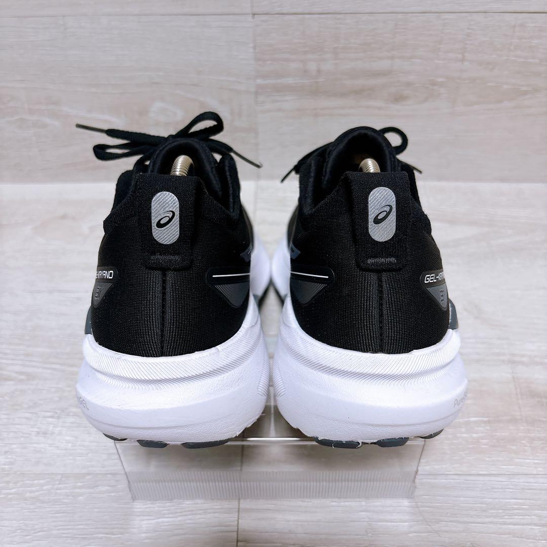 ⭐美品⭐アシックス asics ゲルカヤノ31 ランニングシューズ 25.5 黒