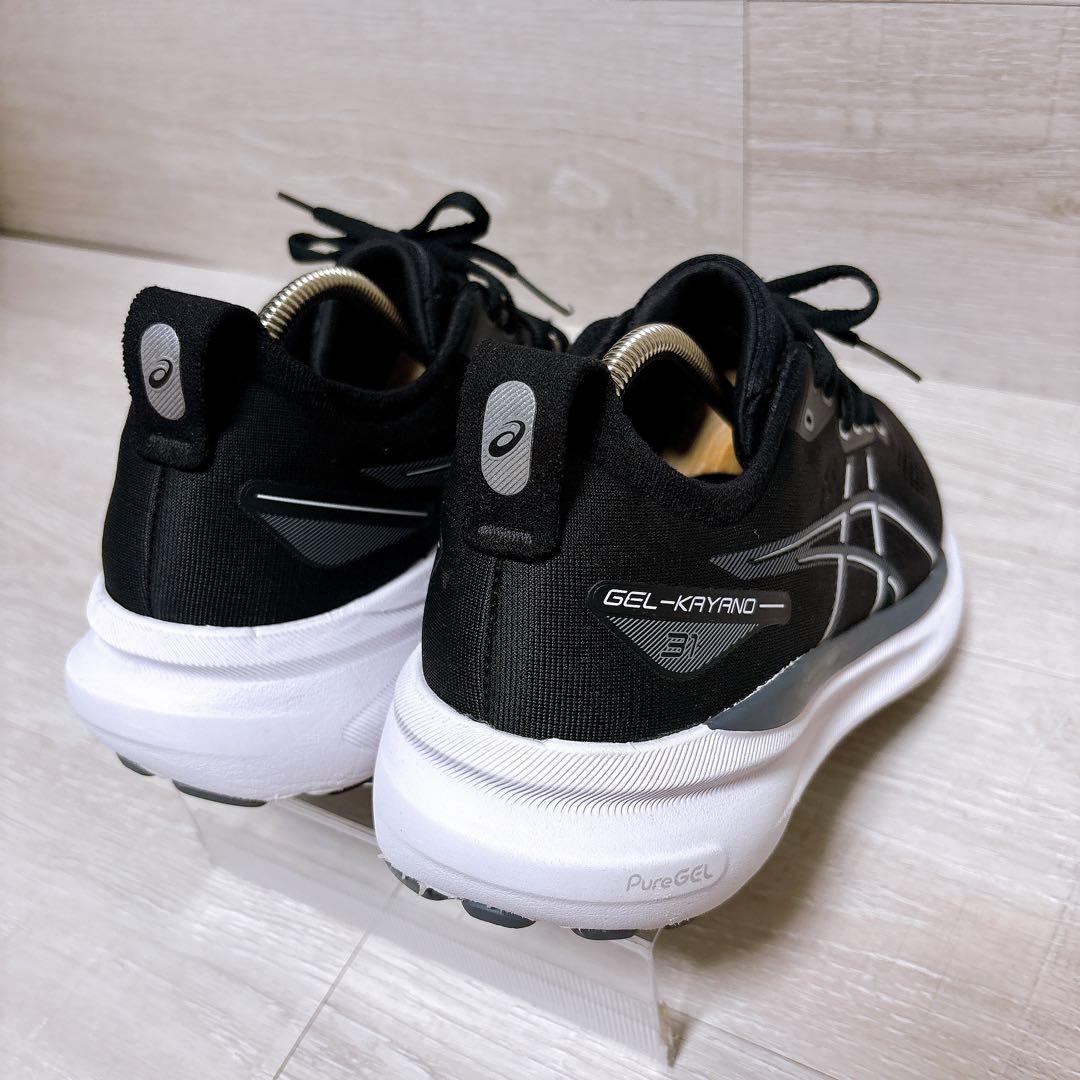 ⭐美品⭐アシックス asics ゲルカヤノ31 ランニングシューズ 25.5 黒